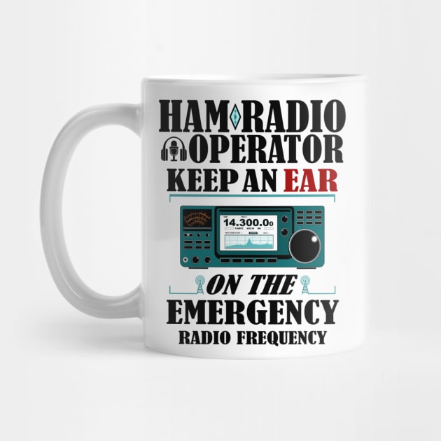 Ham Radio Operator by amarth-drawing